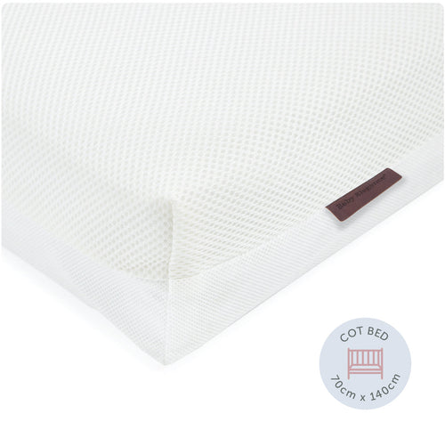 Cot Bed Mattress - Breath-Dry - 70 x 140 x 10cm  - Baby Elegance