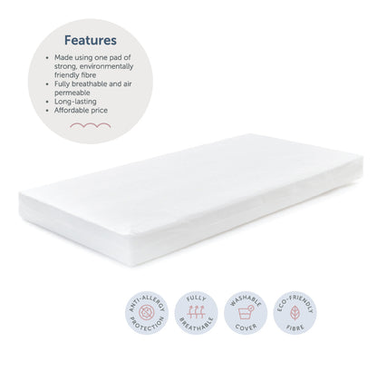 Baby Elegance Cot Mattress - Eco - 60 x 120 x 10cm