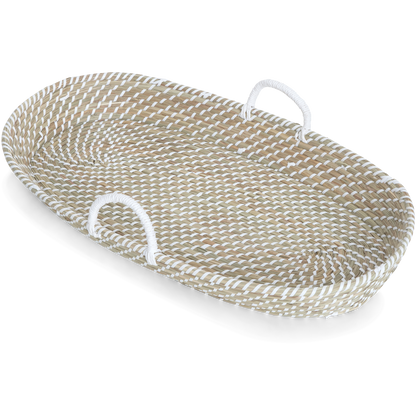 Sea-Grass Baby Changing Basket