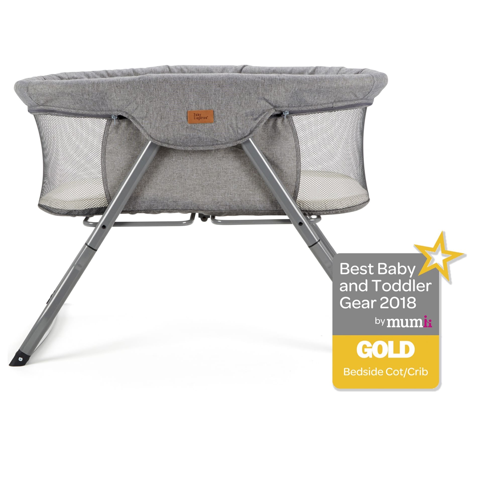 Baby Elegance Kangu Foldable Crib LittleBe