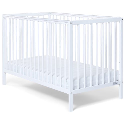 Baby Elegance Kim Cot White