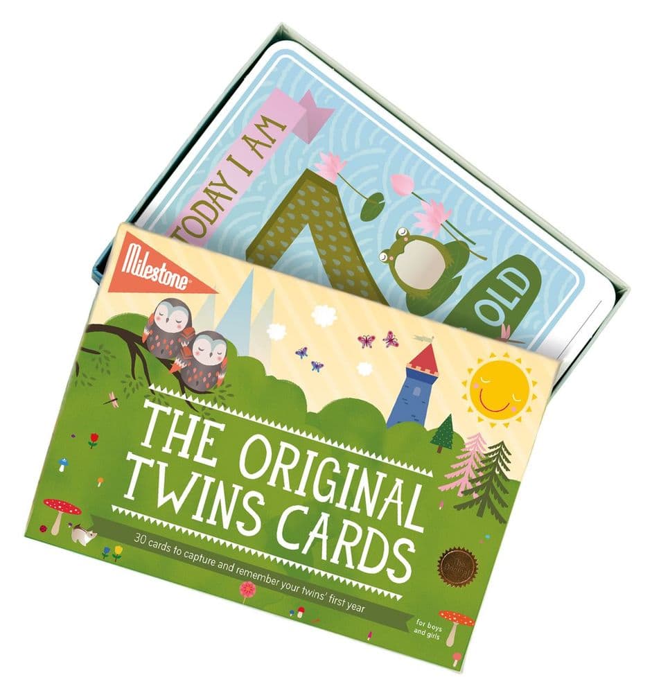 Milestone - Twins Baby Cards